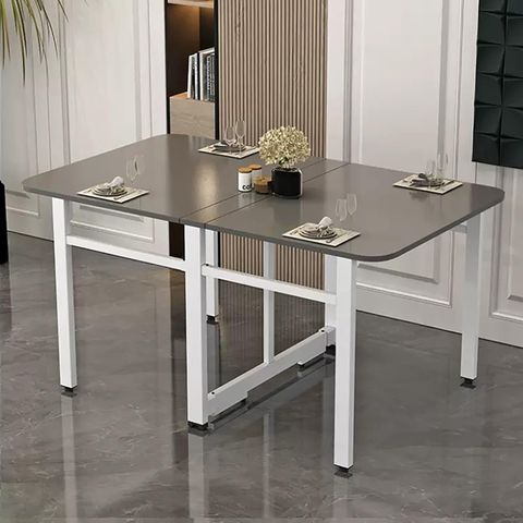 Drop Leaf Dining Table, Modern Folding Dining Table & Expandable ... in Compact Foldable Dining Table For Studio
